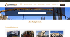 Desktop Screenshot of concreteiron.com