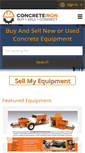 Mobile Screenshot of concreteiron.com